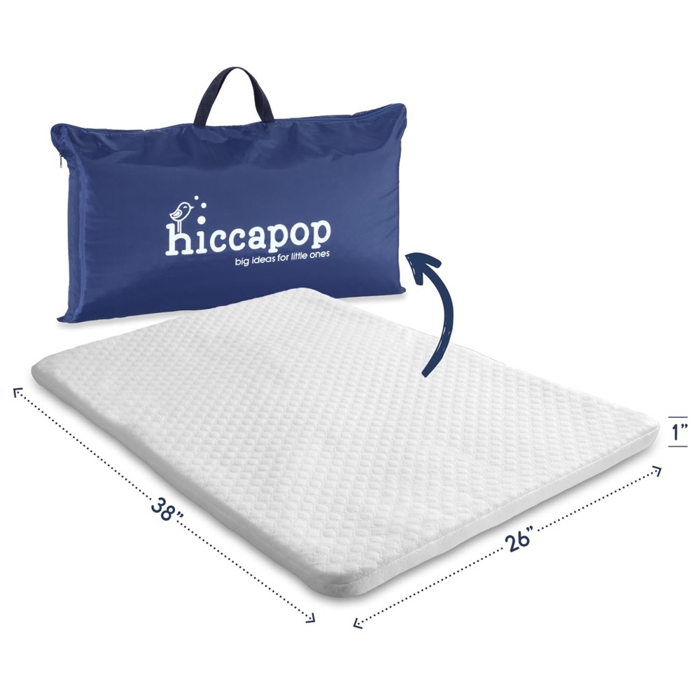 Hiccapop Playpad HP-TPM-1 White Foam Mattress Brand New in Box